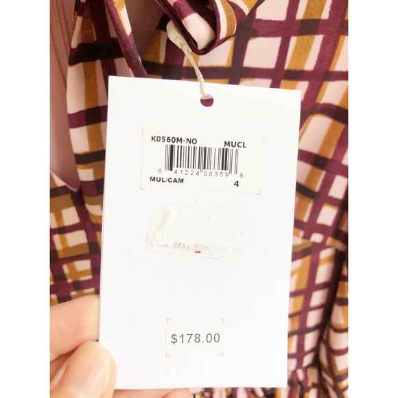 GAL MEETS GLAM | Lindsey Painted Windowpane Dress - Picture 8 of 9